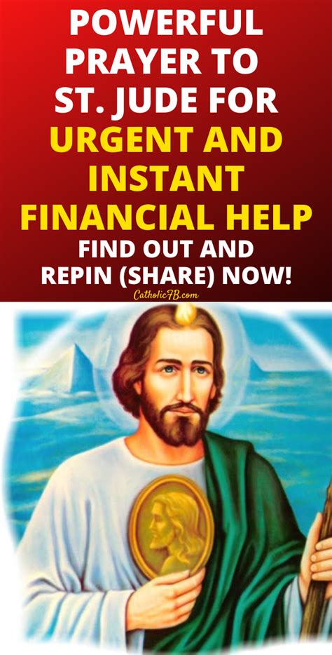 prayer for financial help st jude|St Jude Prayer for Financial Help – Christian Catholic .